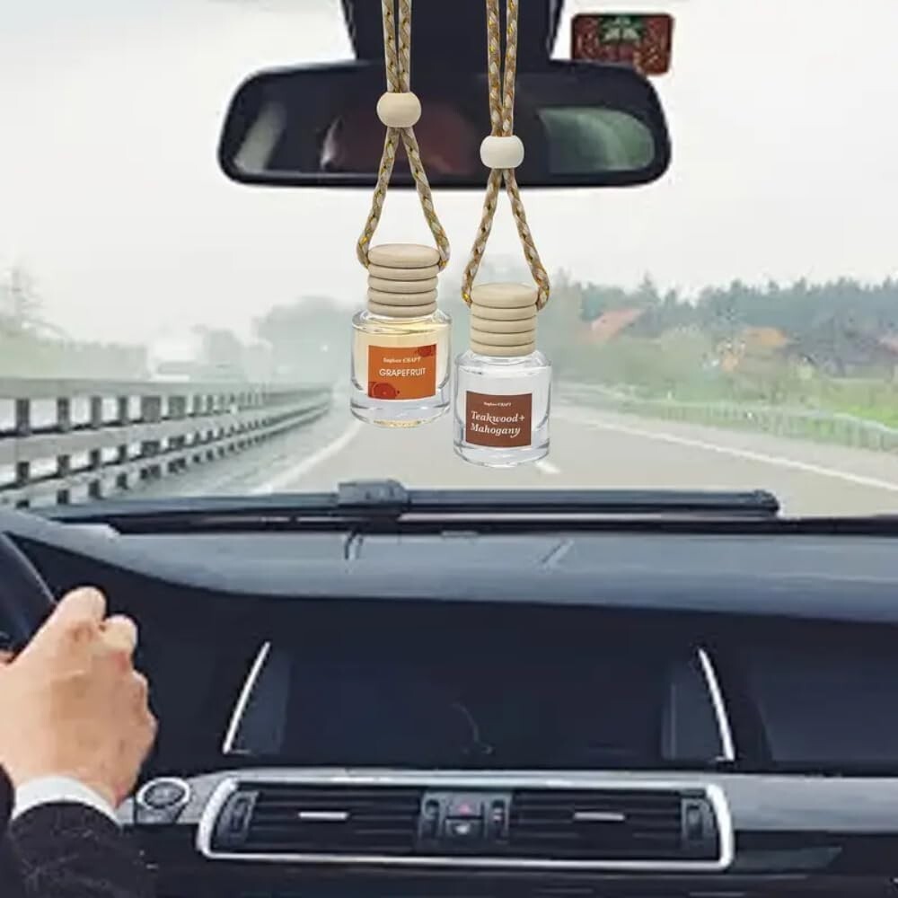 12 Pcs Hanging Car Air Freshener, Long Lasting Fragrance Diffuser , 8ml ea