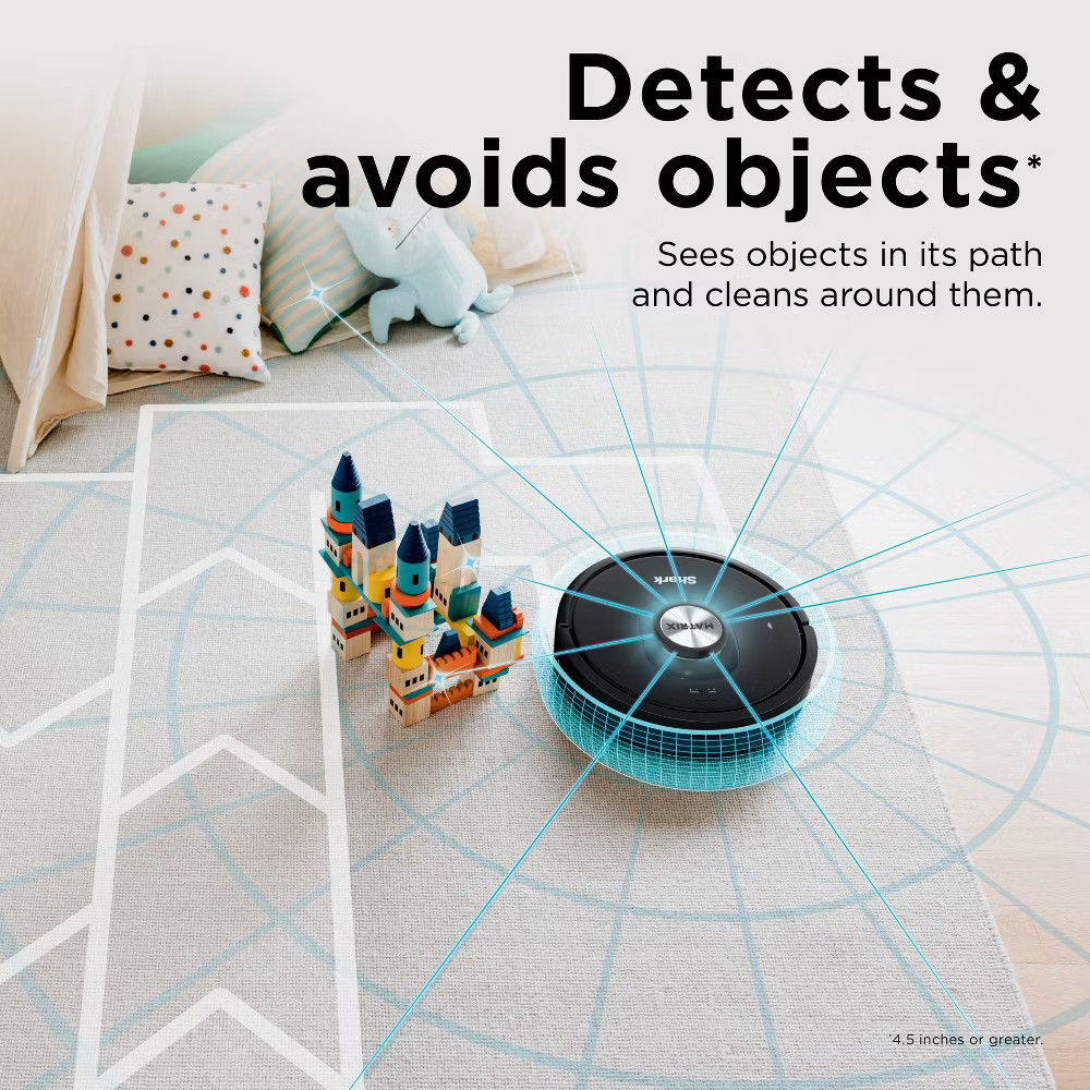 Shark AI Robot Vacuum Matrix Clean Self Empty Home Mapping Multi-Surface