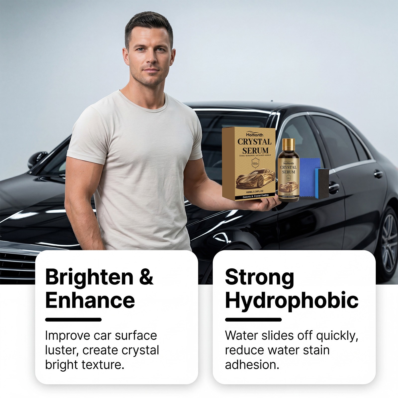 100ML PTZ Crystal Serum–Advanced Graphene Ceramic Coating For Cars New Arrivals