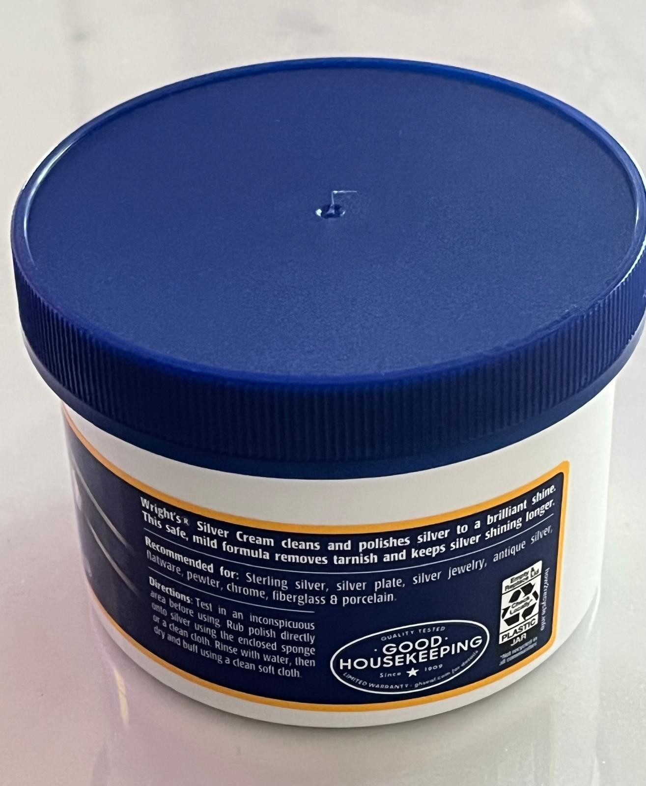 Wright’S Silver Cleaner and Polish Cream, 8 Ounce, Gently Clean and Remove Tarn