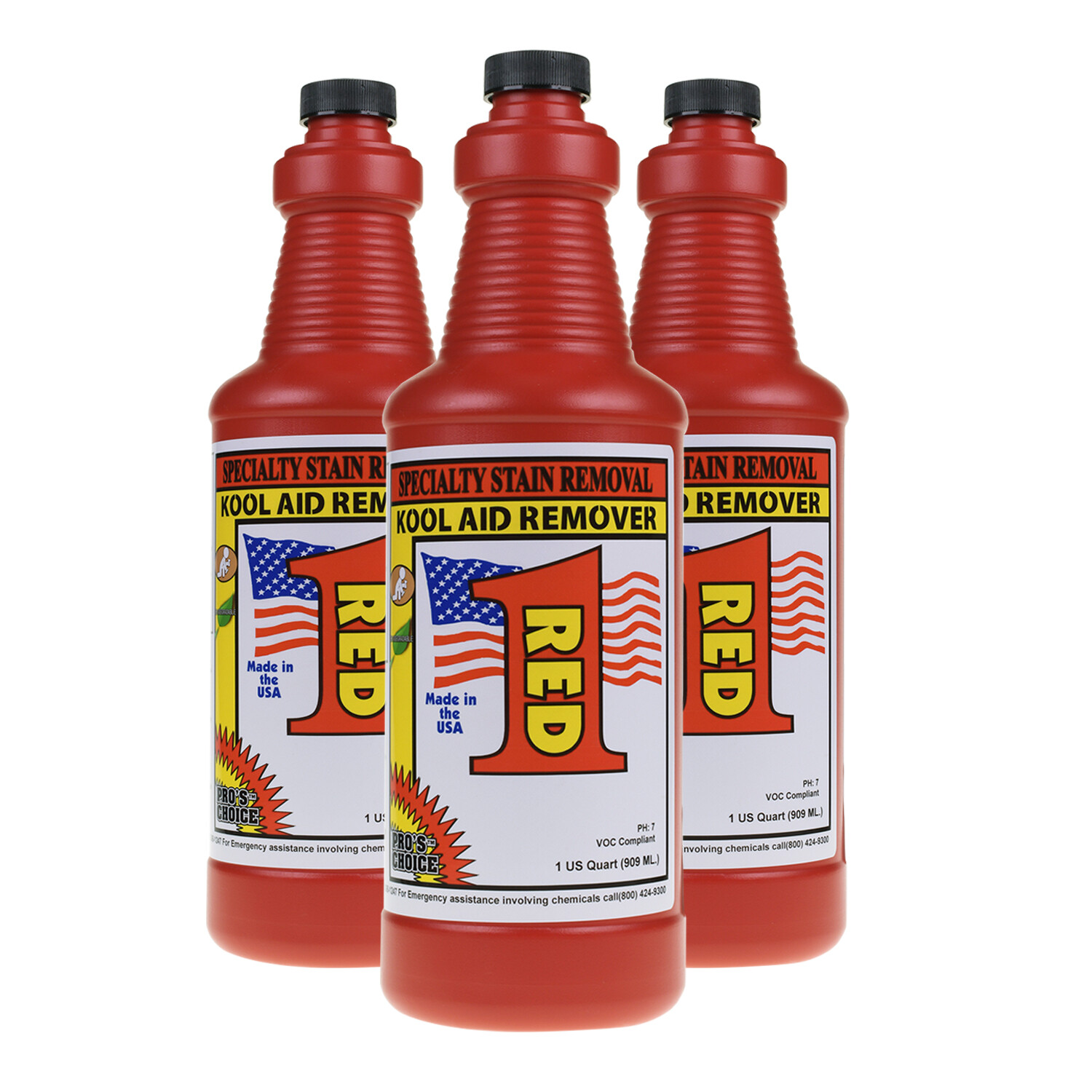 Red 1 Specialty Stain Remover By Pro’s Choice
