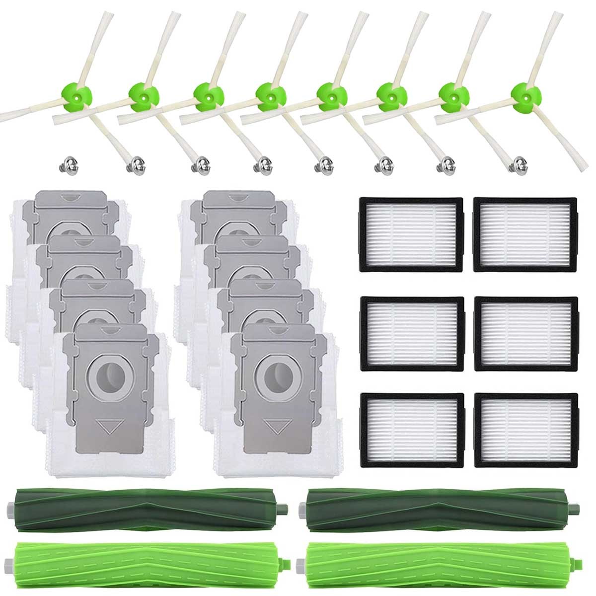 Replacement Parts for iRobot Roomba i7 i7+ i3 i4 i5 i5+ i6 i6+ i8 i8+ E5 E6 E7