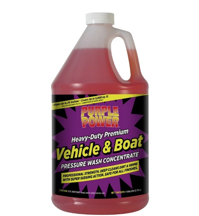 2 PACK Purple Power Heavy Duty Vehicle andBoat Pressure Washer Fluid Concentrate