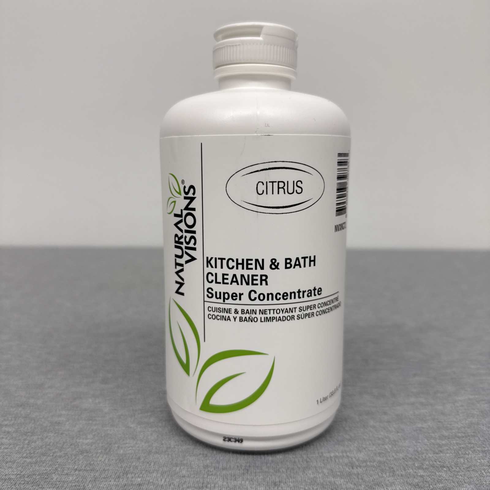 Natural Visions Kitchen & Bath Cleaner, Super Concentrate CITRUS 1L