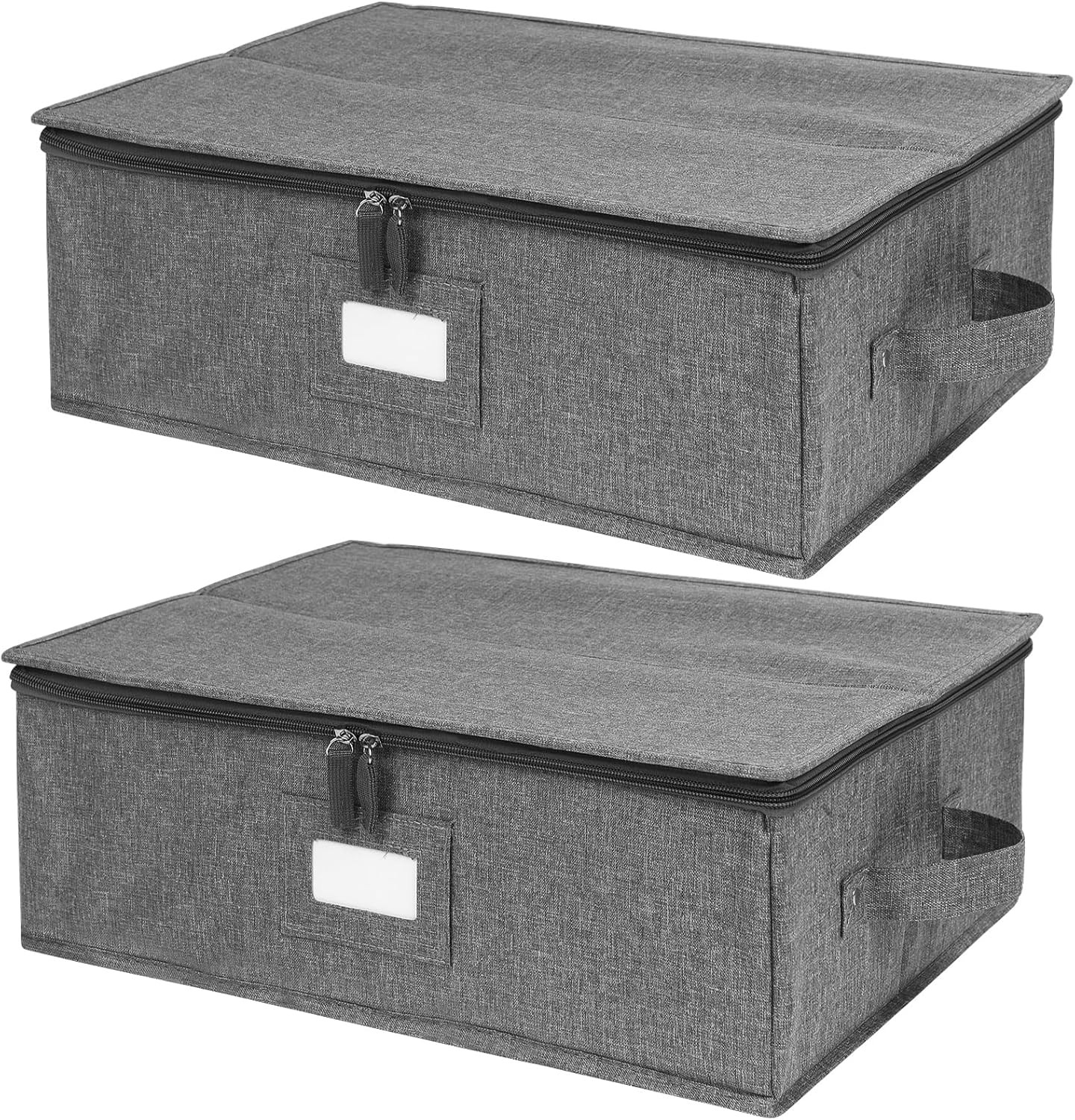 China Storage Containers Hard Shell 2 Pack Platter Storage Case 17″ x 13″ x 6″ 5