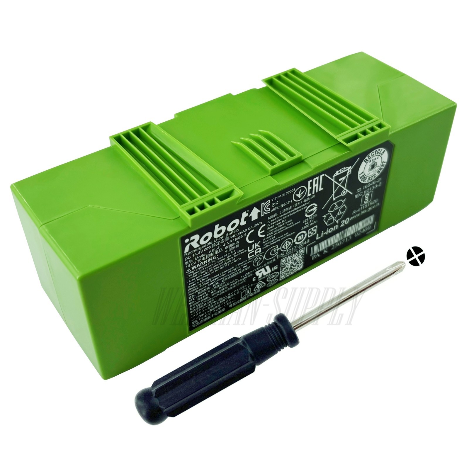 Original Battery ABL-F for iRobot Roomba J5+ J6+ J7+ J8+ i8+ i7+ i6 i4 i3 i2 i1+