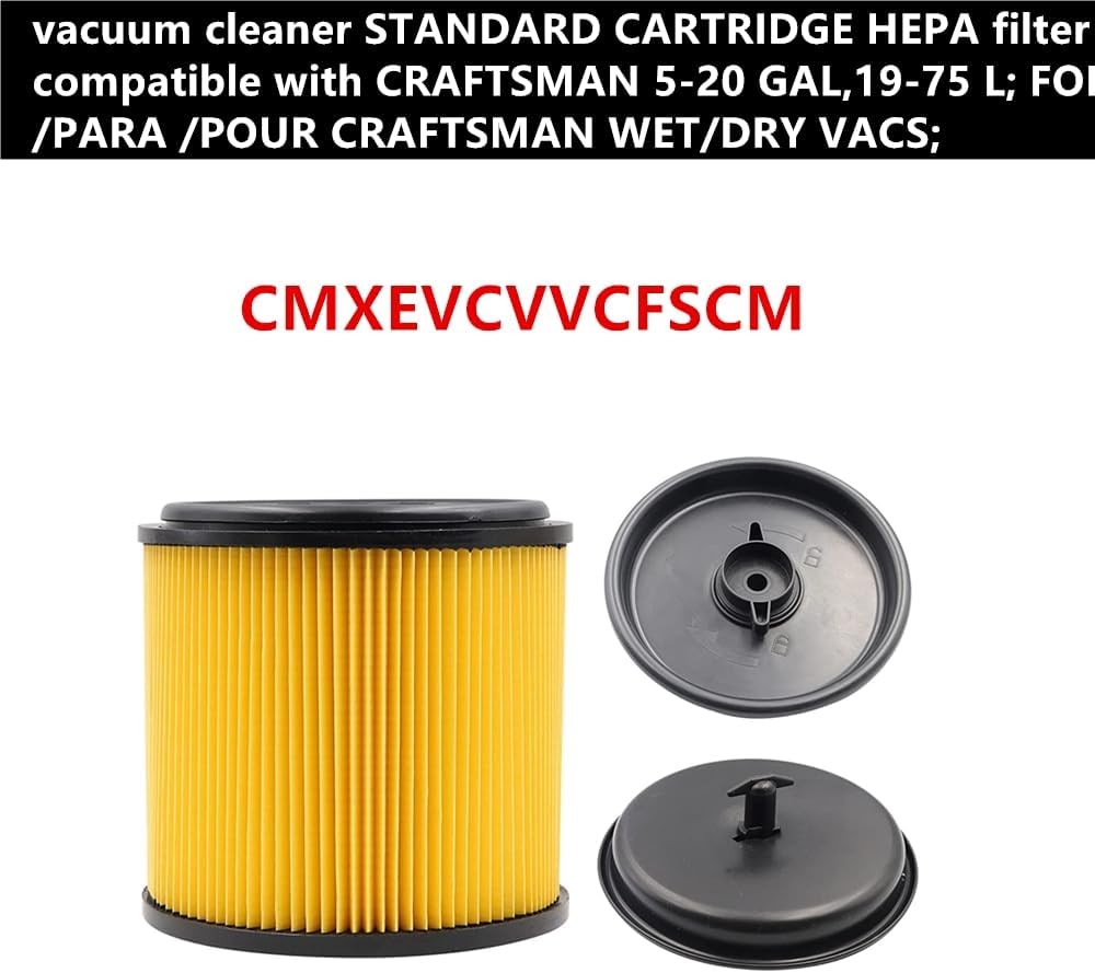 2 PACK standard cartridge vacuum HEPA filter CMXEVCVVCFSCM compatible
