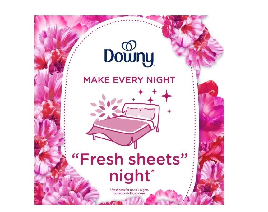 (2 Pack) Downy Liquid Fabric Softener April Fresh Scent 140 fl oz 190 Loads