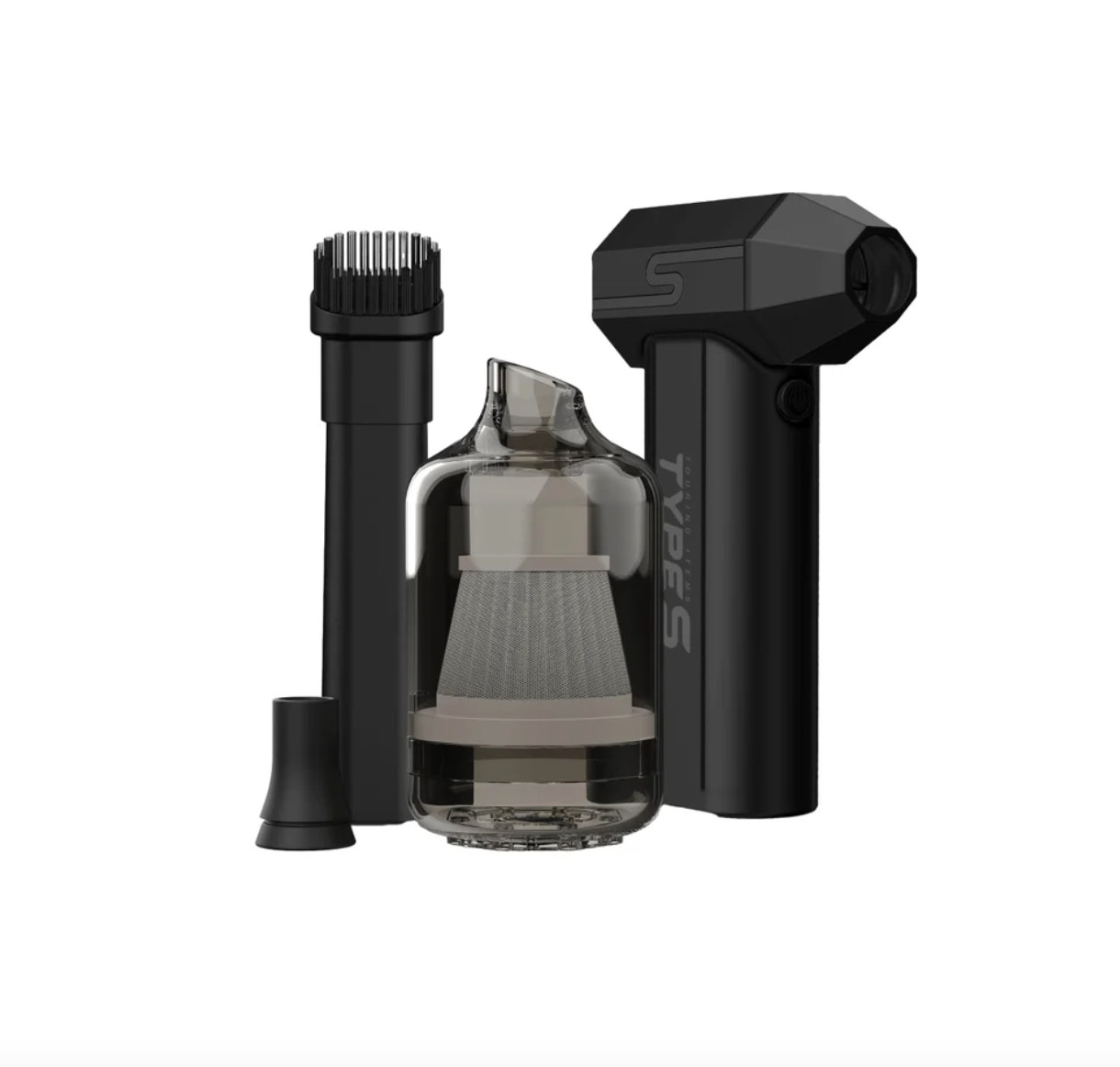 4-in-1 Electric Air Duster Blower Vacuum 110,000RPM LED Light Rechargeable – NEW