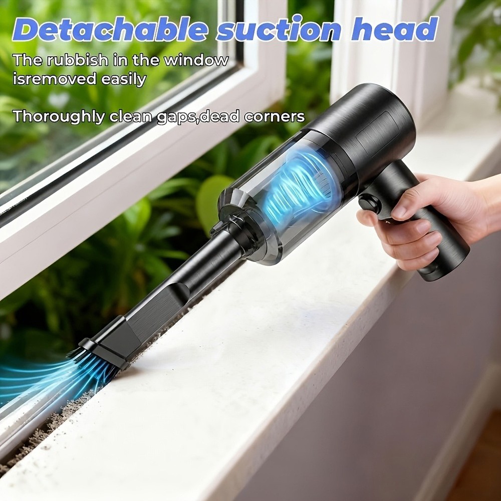 12V 8000Pa High Suction Desktop Vacuum Portable Mini Cleaner for Office Desk Car