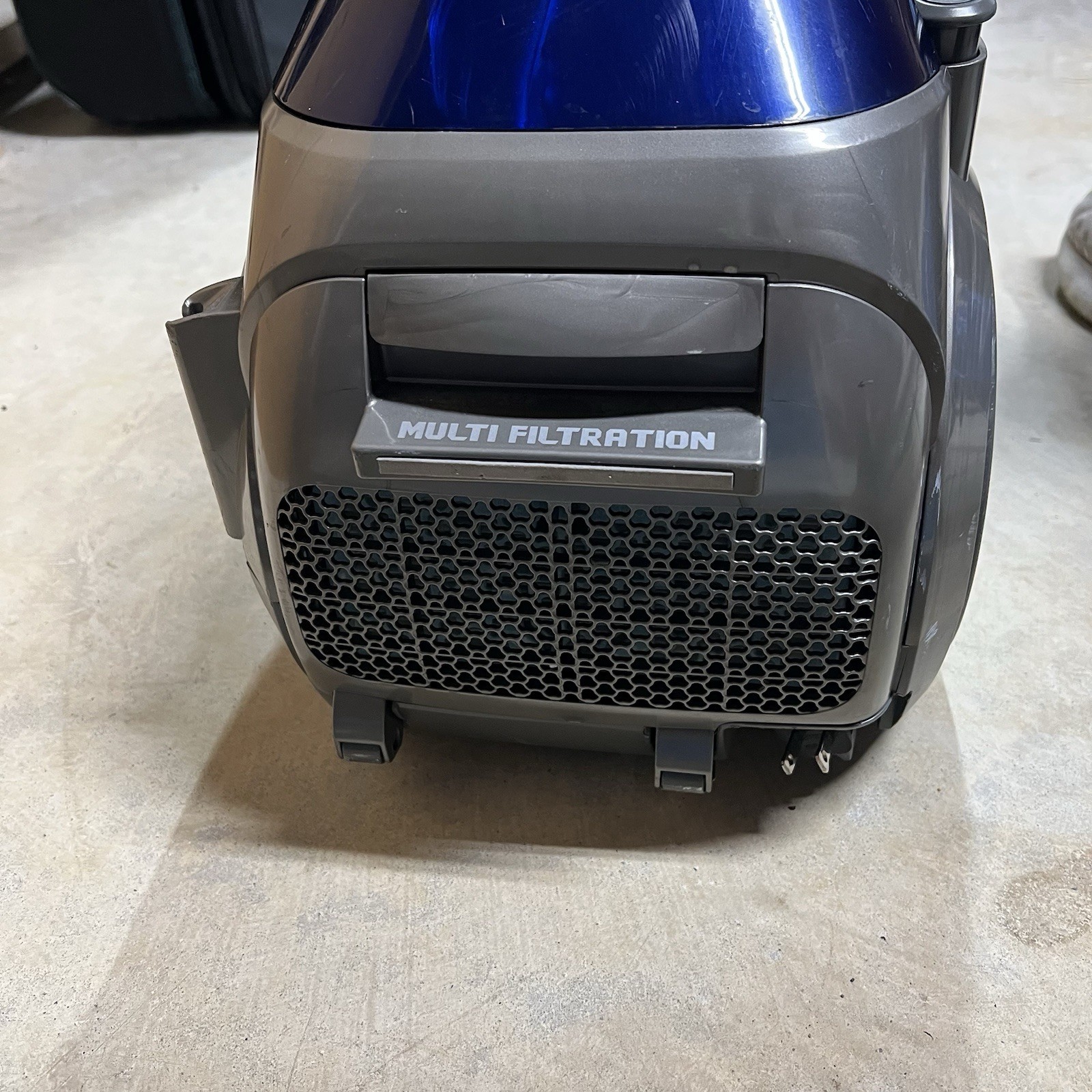 LG KOMPRESSOR Canister Vacuum Cleaner Blue Bagless Tested