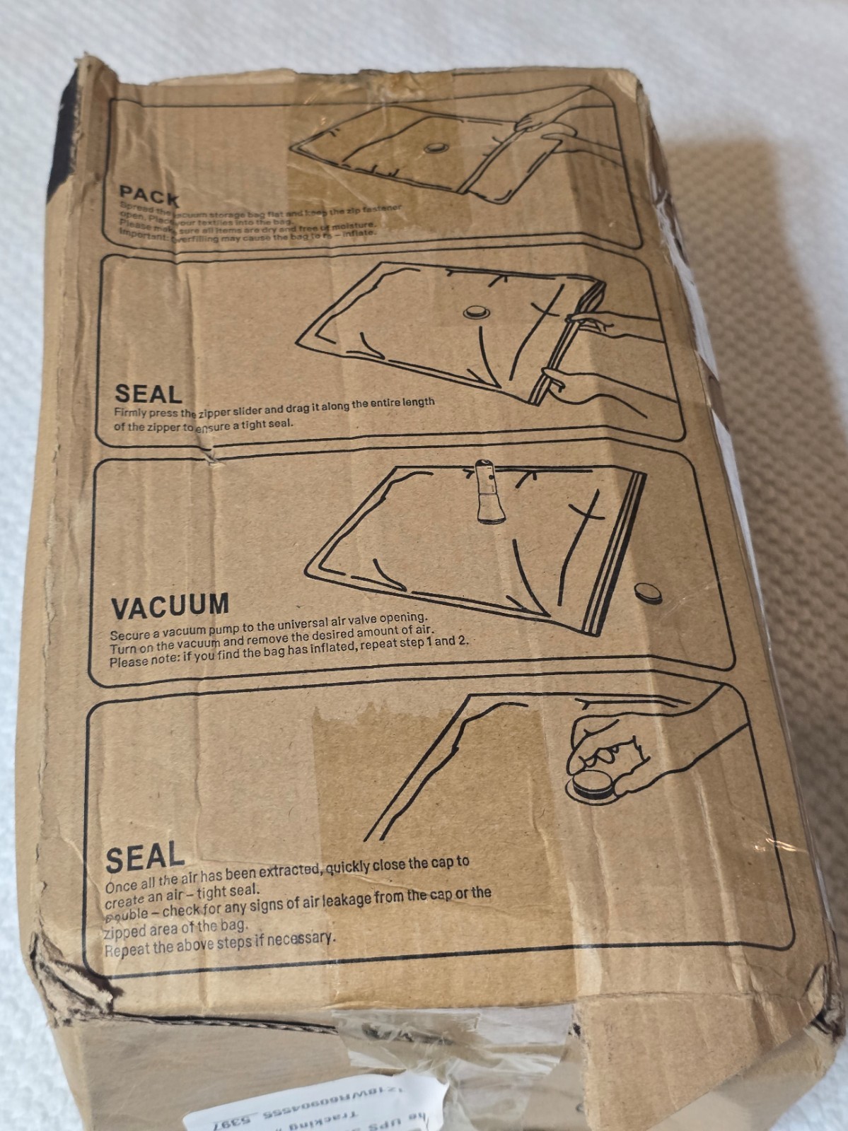 Vacuum Storage Seal Bag 16 Pack with Cordless Electric Air Pump Space Saver Bags