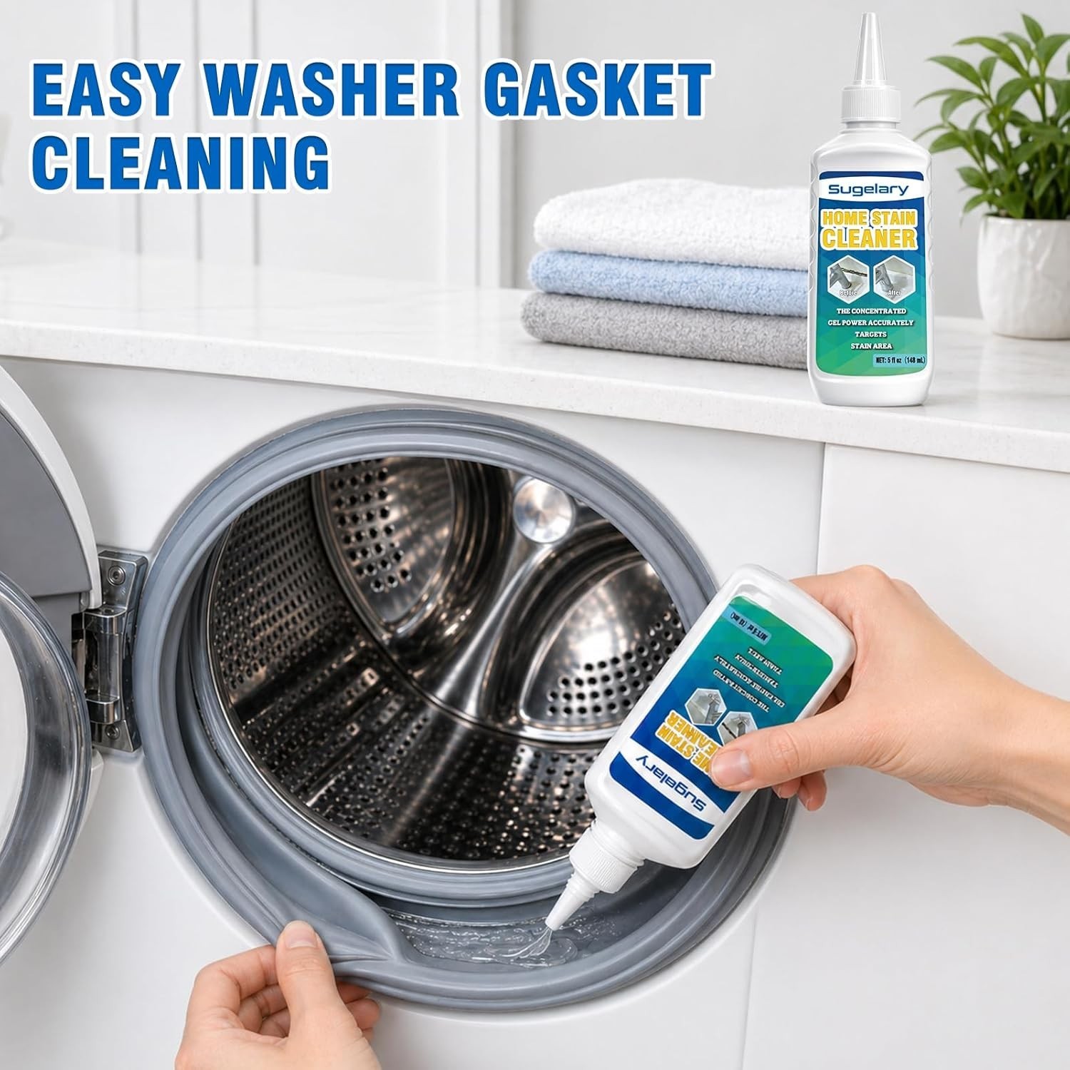 Mold Stain Cleaner Gel for Bathroom Kitchen Washer Grout Tile Home Use