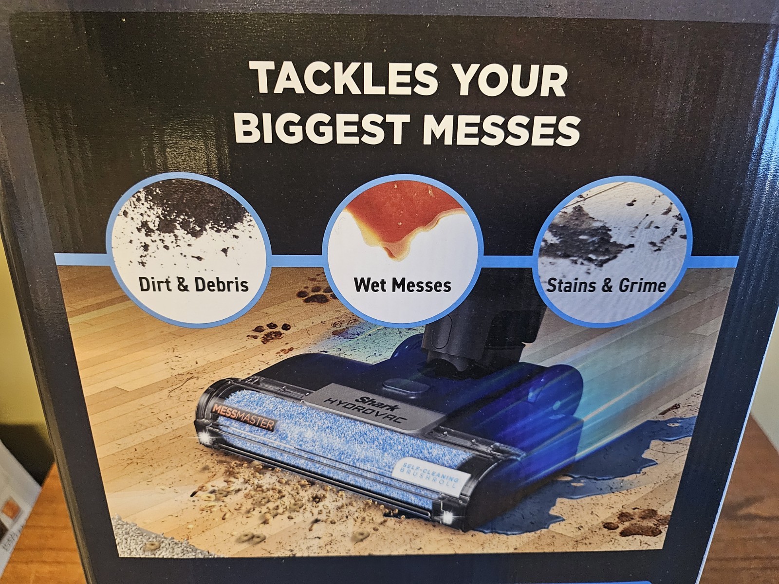 Shark HydroVac MessMaster 3-in-1 Vacuum Mop Cordless WD261