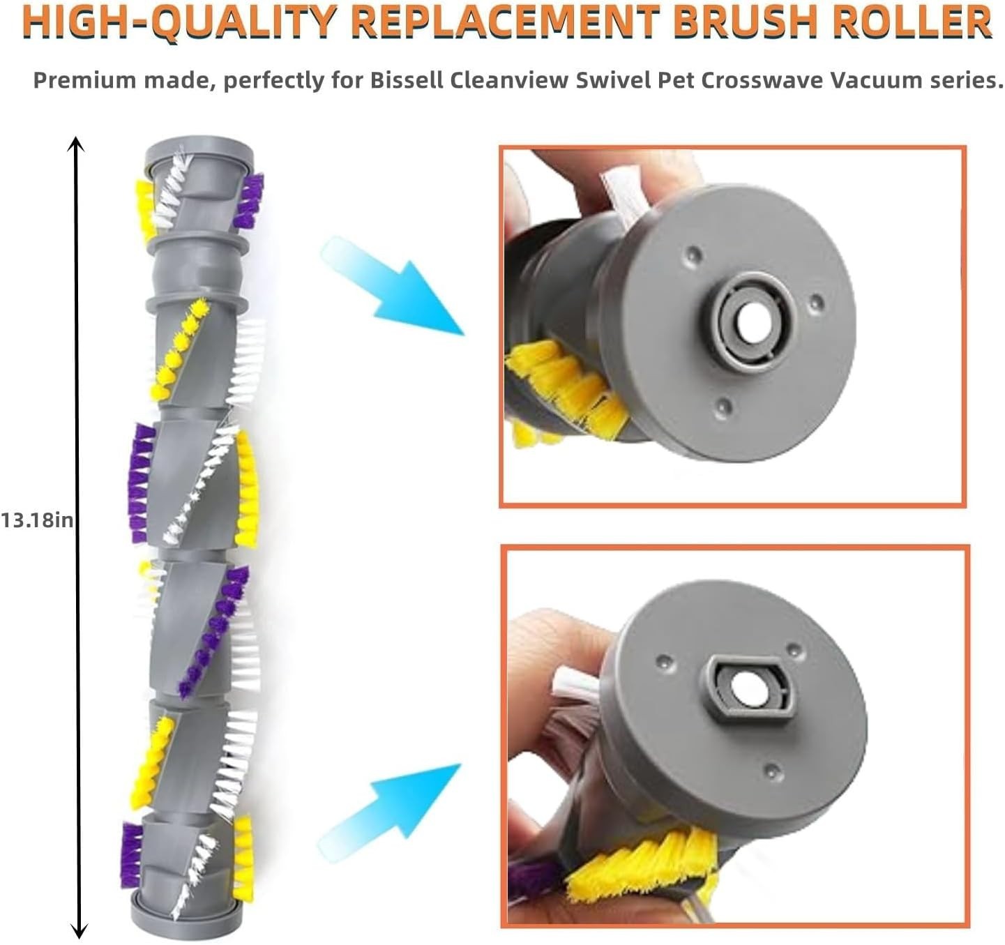 Vacuum Cleaner Brush Roll Belts for Bissell Cleanview Swivel Pet Parts 2252 2254