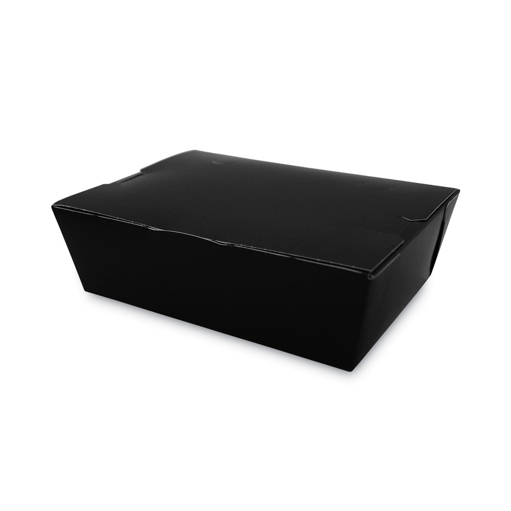 SCT 0753 ChampPak 7.75″ x 5.5″ x 2.5″ Carryout Boxes – Black (200/CT) New