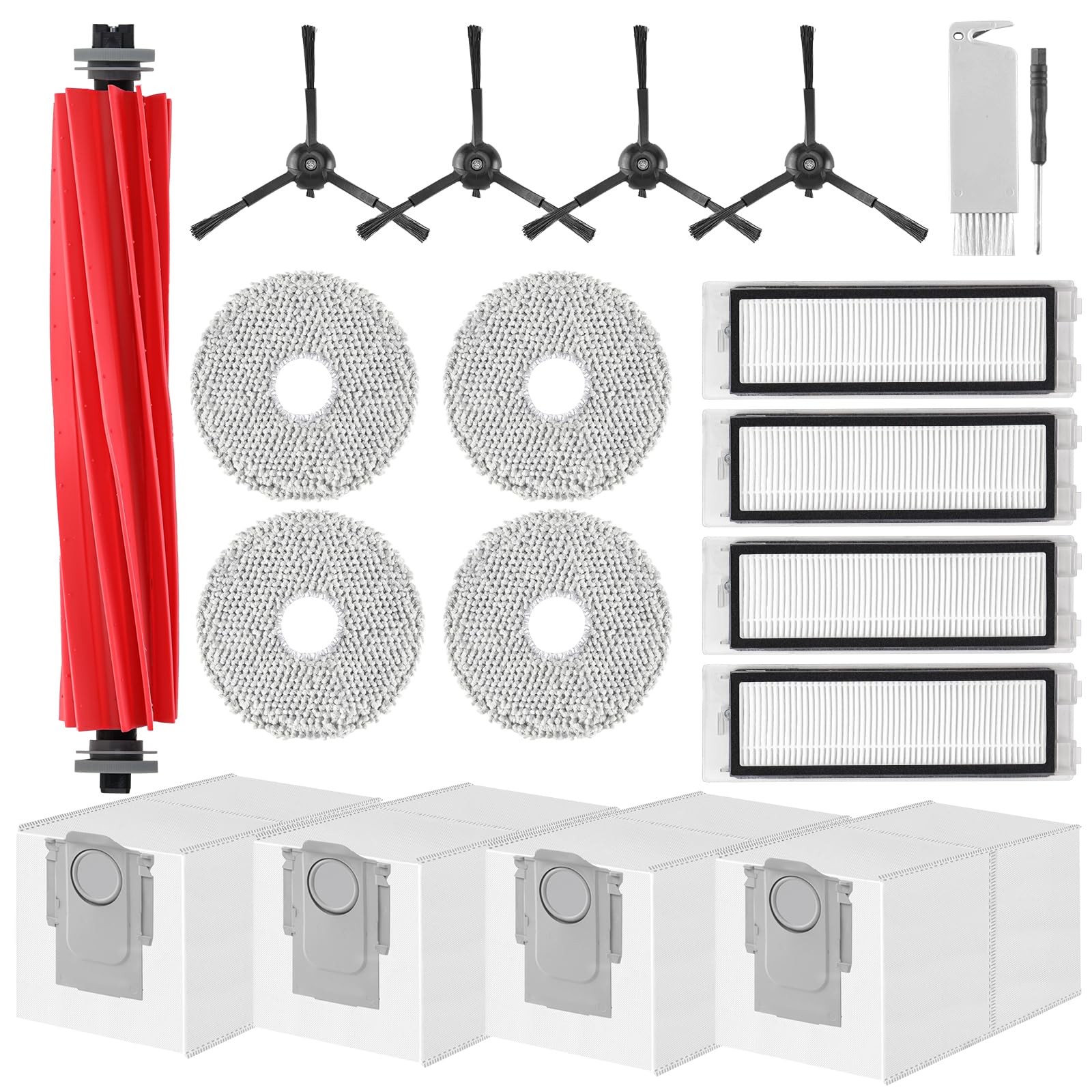 Accessories Kit for Roborock Q Revo/Qrevo 2R3W / QX Revo / QRT78