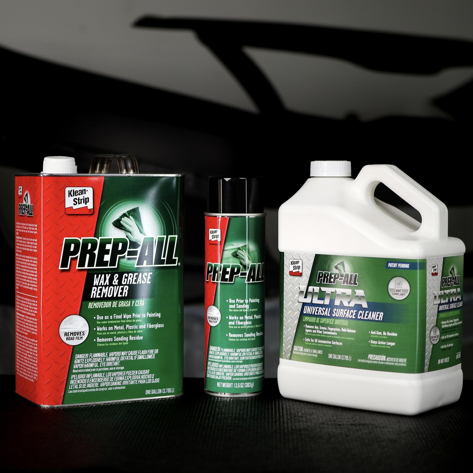 KLEAN-STRIP Prep-All ULTRA Universal Surface Cleaner, Low 1 Count (Pack of 1)