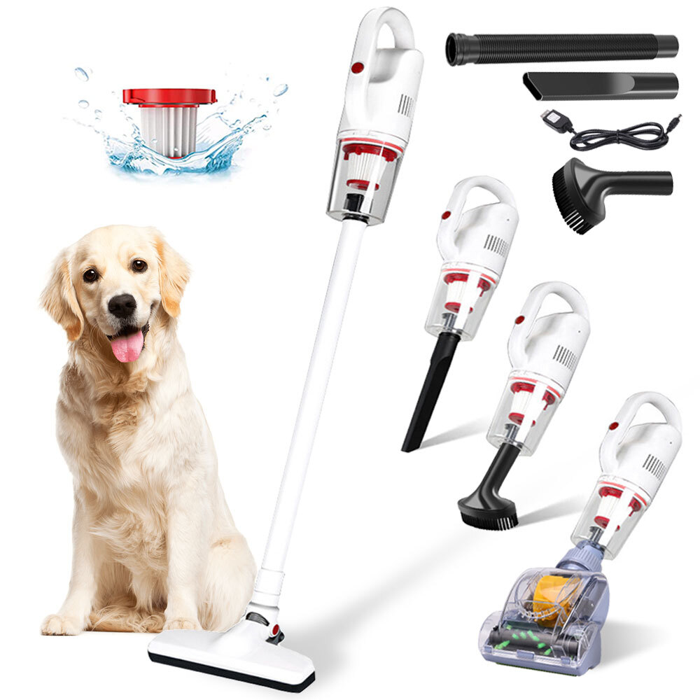 Wet Dry Vacuum Cleaner Stick Vacuum Cordless Home Mattress Car Carpet Cleaner