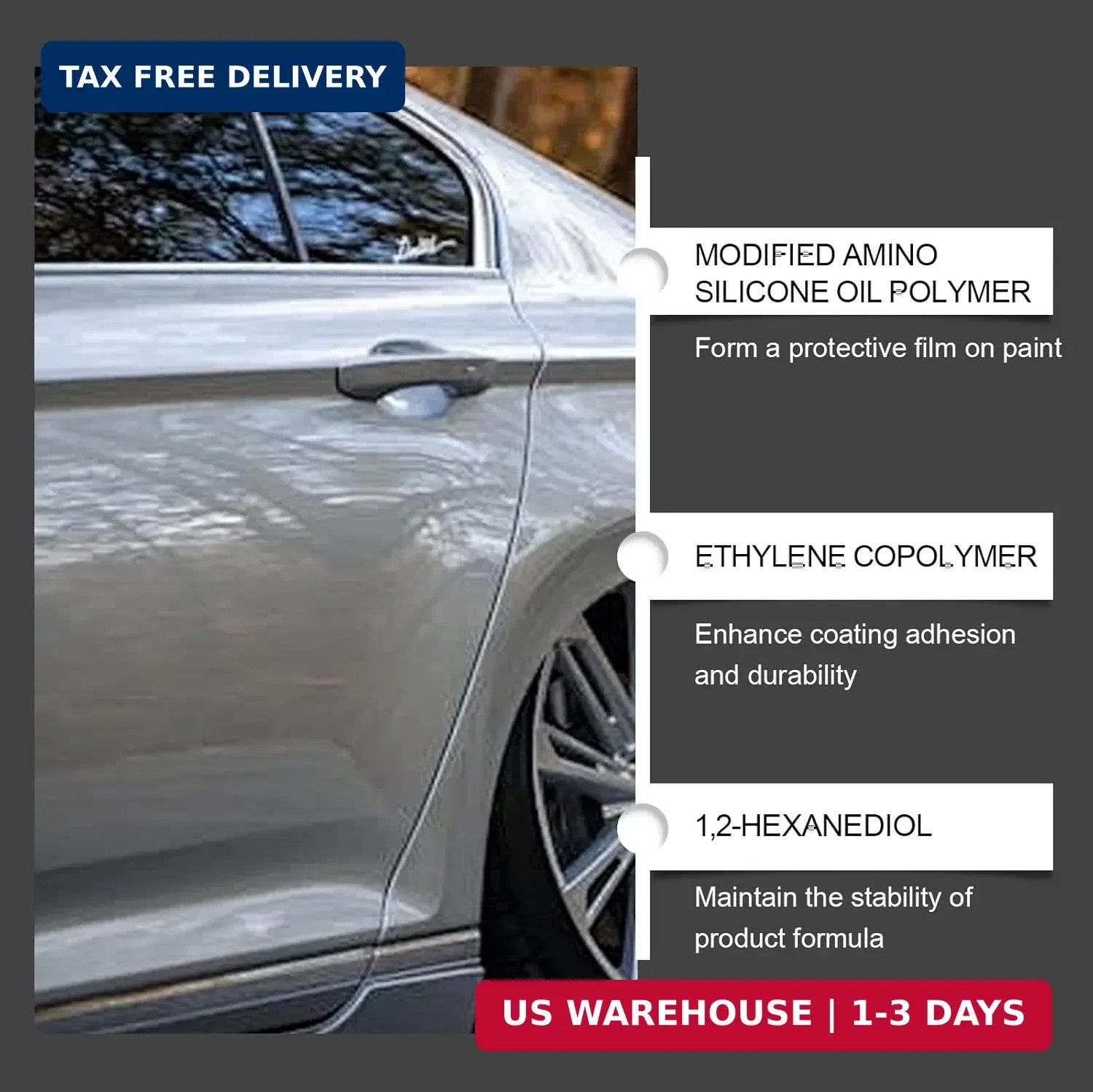 100ML Graphene Ceramic Coating for PTZ Crystal Serum Cars – Advanced 9H Protecti