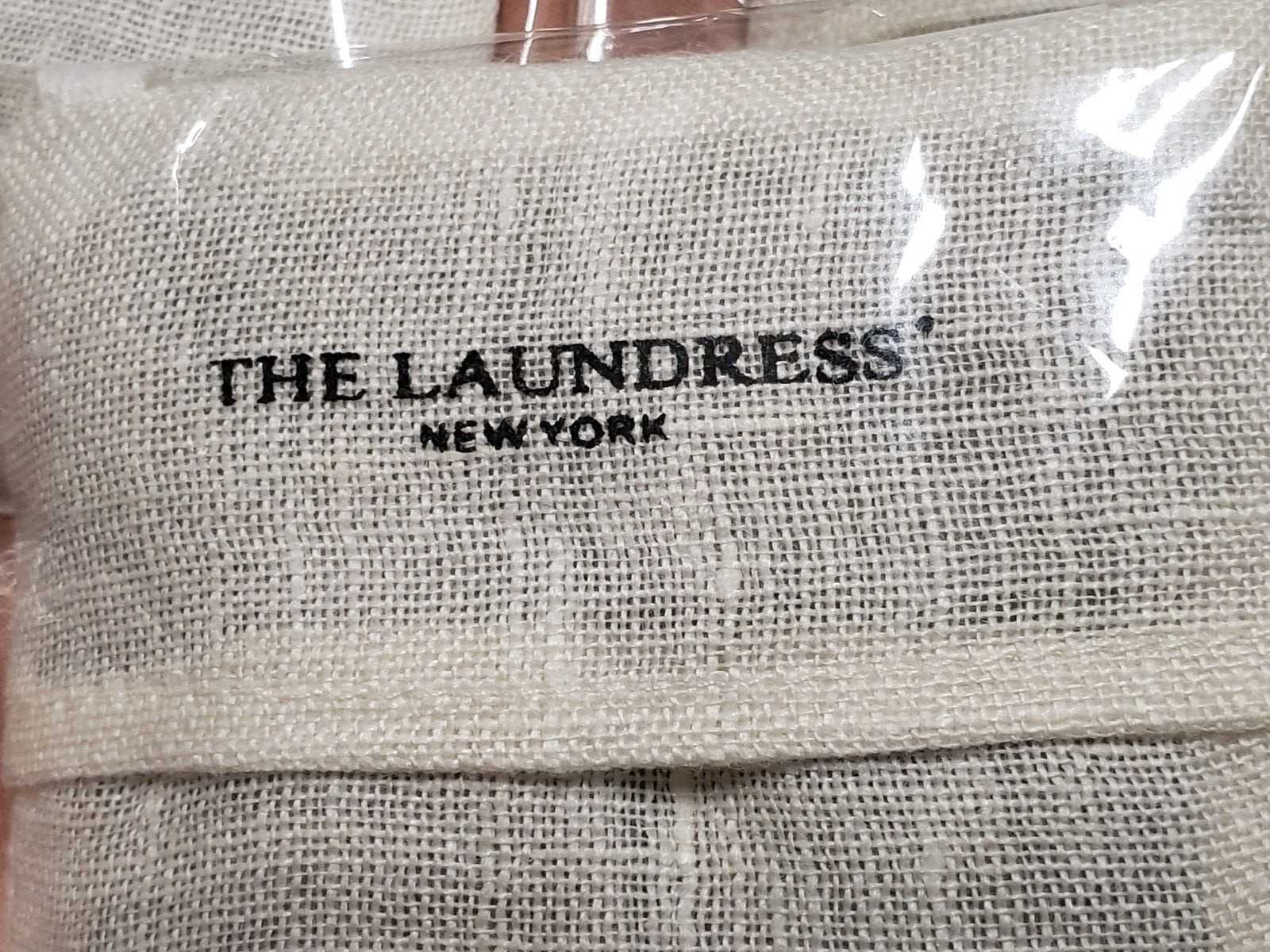 Qty 4 – The Laundress New York by Fog Linen – LAVENDER POUCH – NEW AS PICTURED