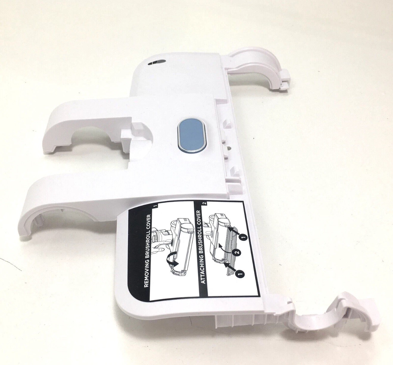 Shark WD201 WD200 AW201 TOP LID HOUSING COVER for Floor Nozzle Genuine OEM White