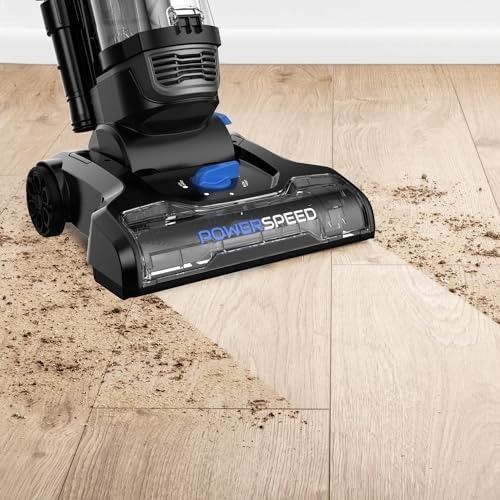 Upright Vacuum Cleaner Bagless 2.6L Dust Cup 960W Lightweight Corded Blue Pet
