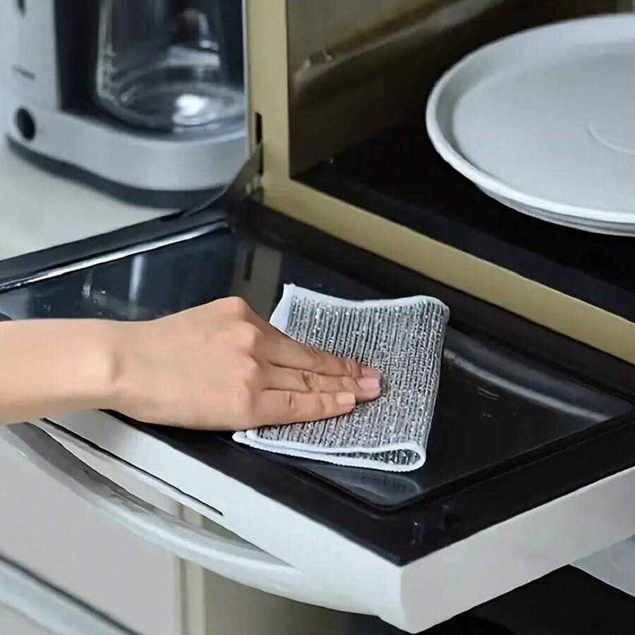 10 Pieces Dishwashing Cloth Multipurpose Premium Metal Wire Dishwashing Cleaning
