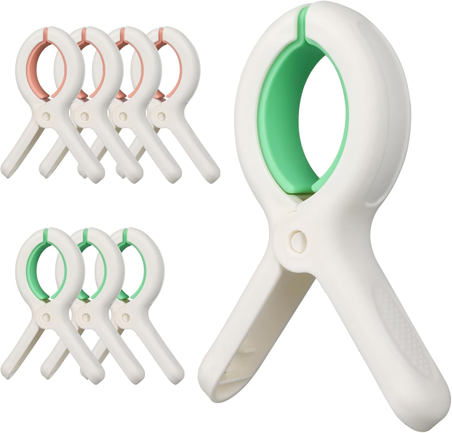 5.1 Inch Extra Large Beach Towel Clips for Beach Chairs Jumbo Size Clothes Pins