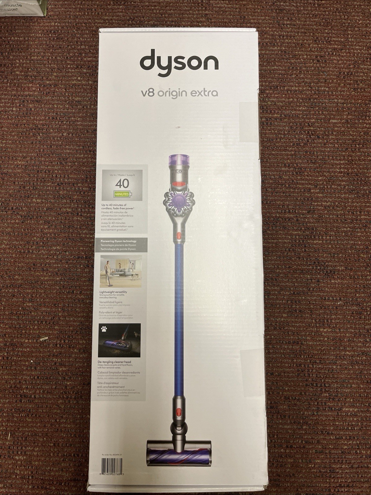 Dyson V8 Cordless Stick Vacuum SV25 #400494-01 Damaged Box