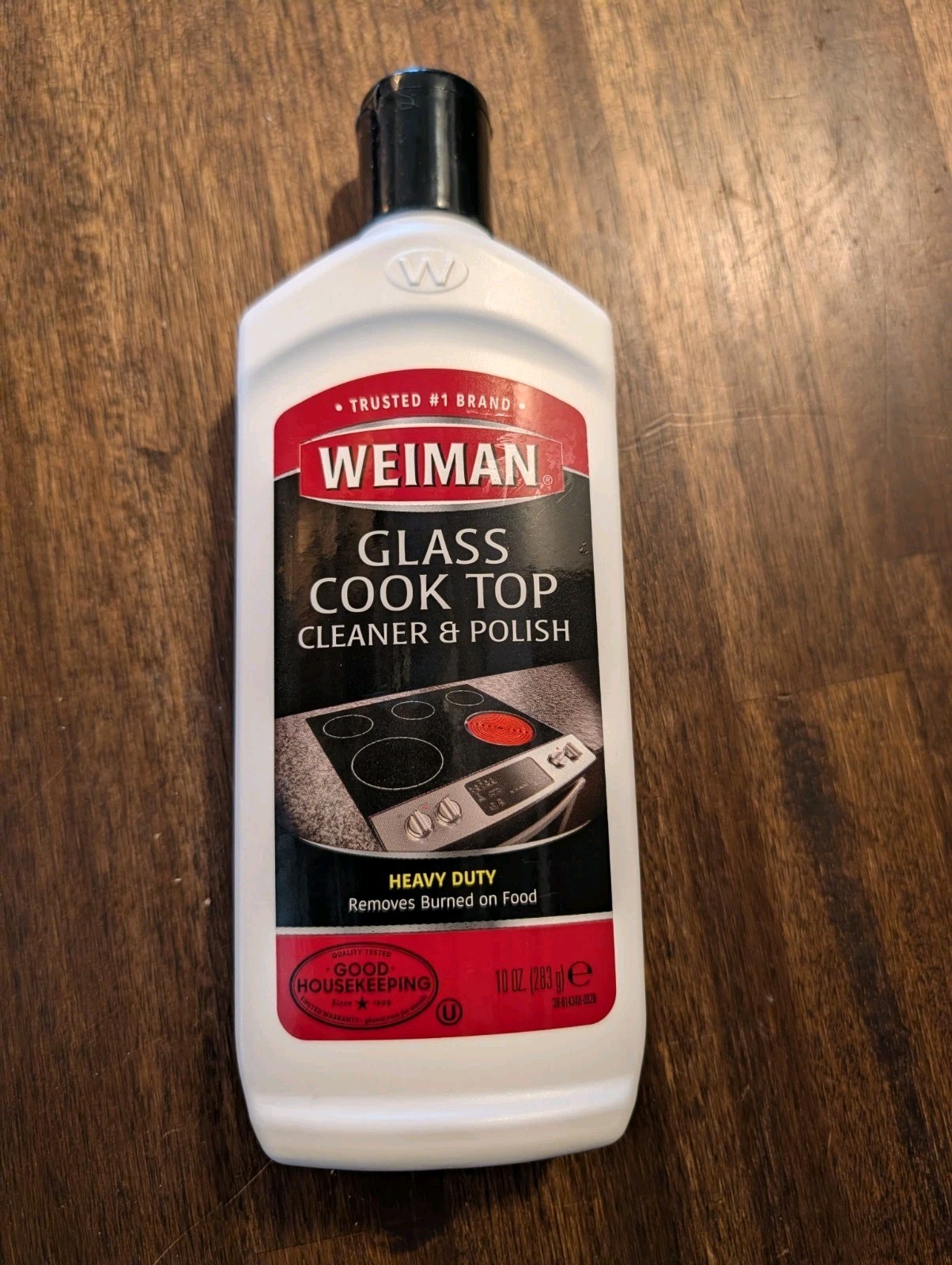 WEIMAN GLASS COOK TOP Heavy Duty CLEANER & POLISH Clean Shine Protect Range Top