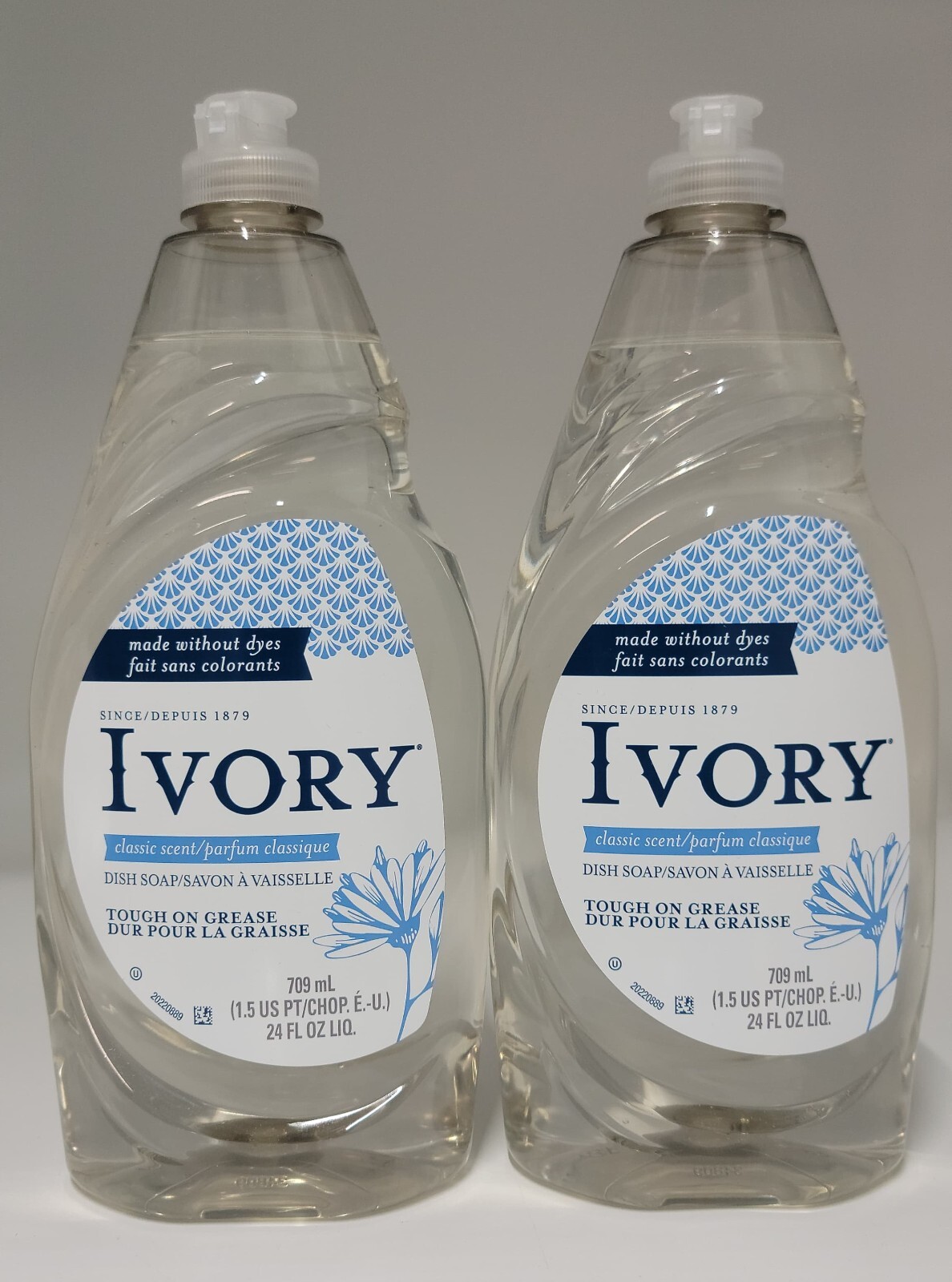 2 x Ivory Dish Soap Classic Scent Liquid detergent 24 Fl.Oz – FREE Shipping