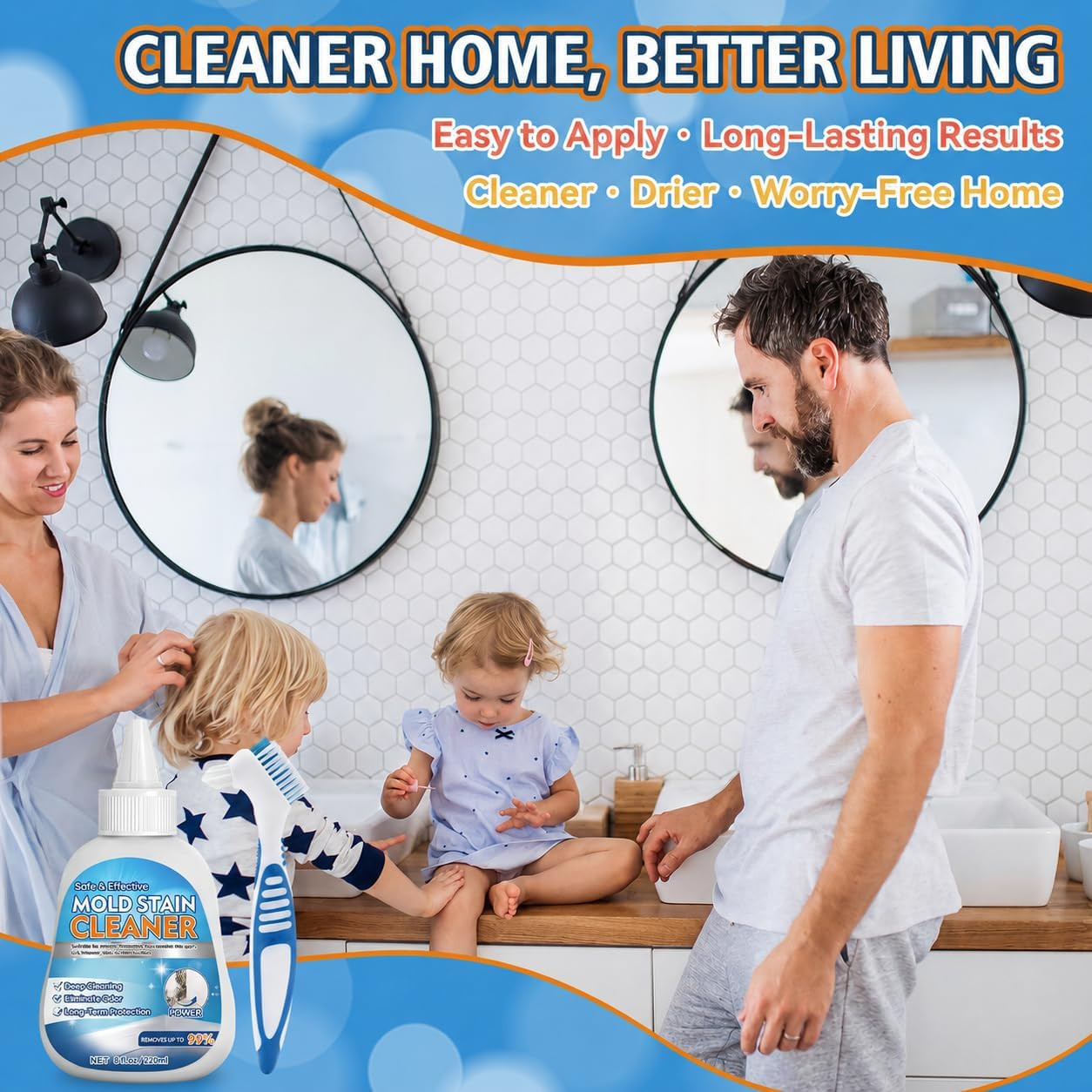 Household Stain Cleaner Washing Machine Cleaner for Washer Seal | Reaches Crevic