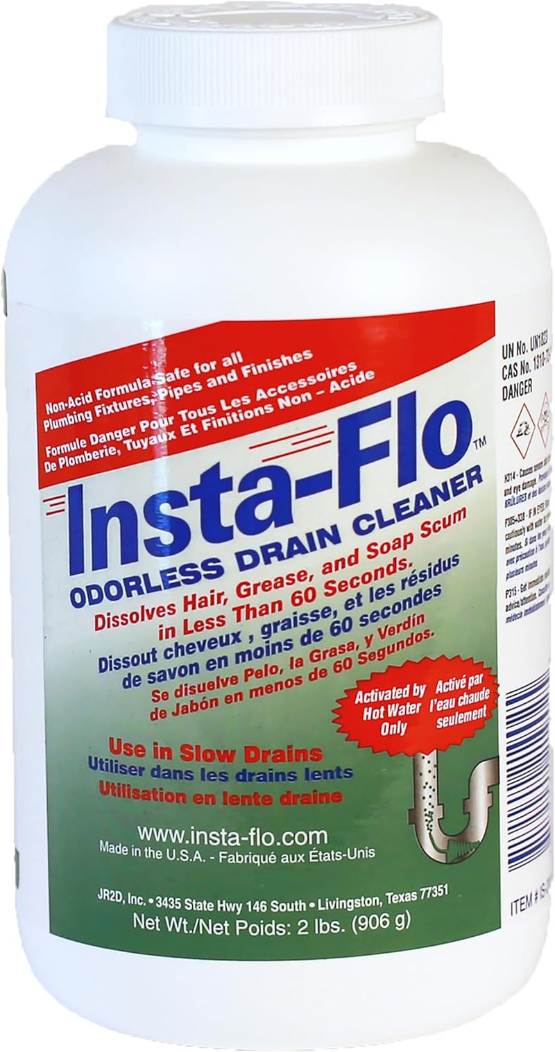 Thrift Marketing IS-200 2LB Insta Drain Cleaner