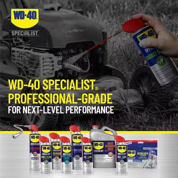 WD-40 11 oz. Contact Cleaner, Quick-Drying Electric Equipment Cleaner with Smart