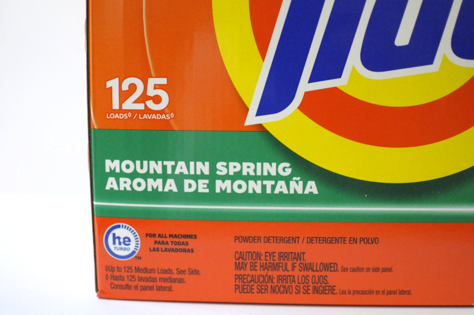 Tide Powder Laundry Detergent MOUNTAIN SPRING Scent 143 oz 125 Loads (Pack of 1)