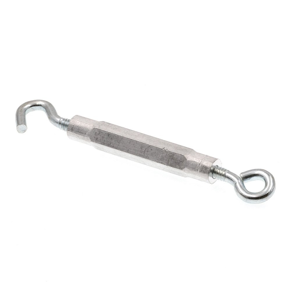 3/16 inch Eye-To-Hook Turnbuckles 5-5/8 inch Zinc Plated Steel 10 Pack