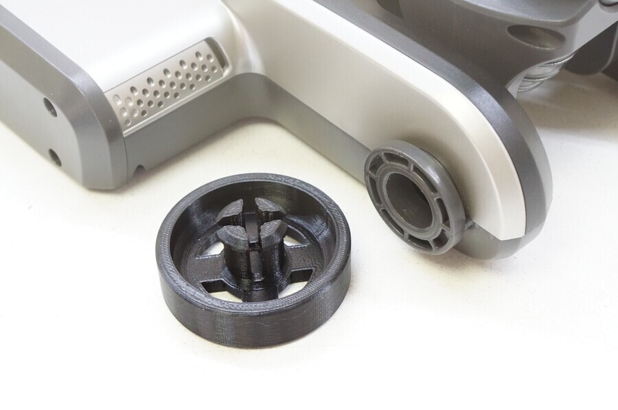 3D Wheel for Ryobi Cordless Stick Vacuum PCL720K / PBLSV716K / P724B / PBLSV717