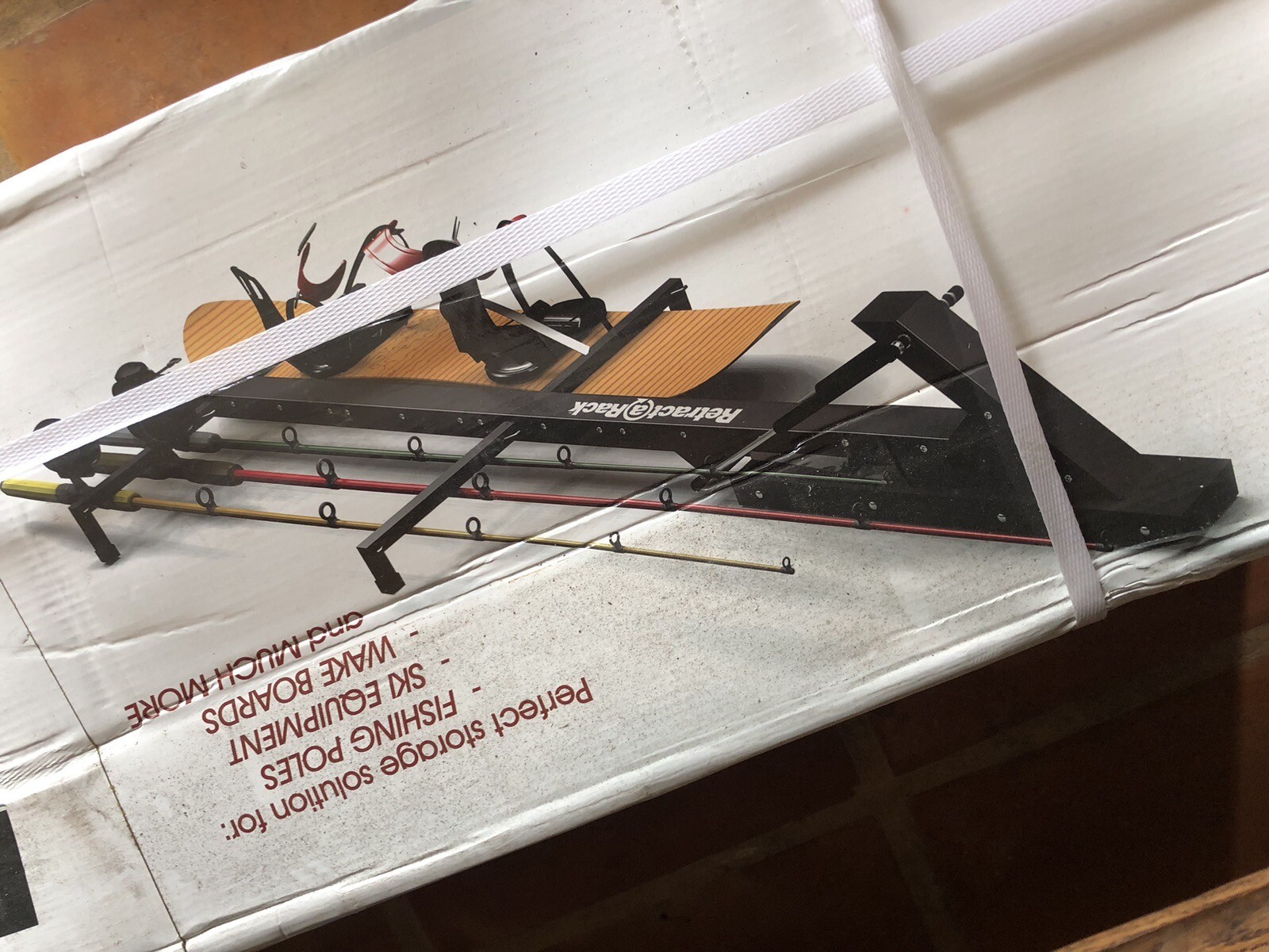 Retractable Overhead Rack For Ceiling Or Garage. See Photos For Specs & Details!