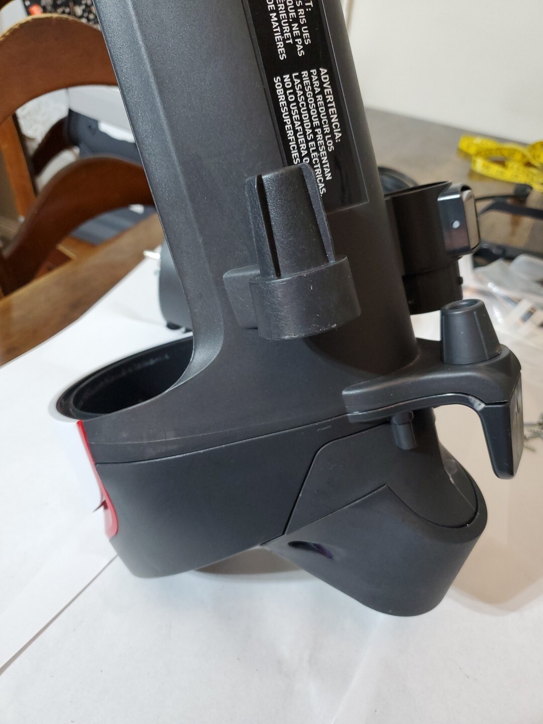 Hoover UH75110 Back Housing With Tool And Hose Holders With Cord Holder