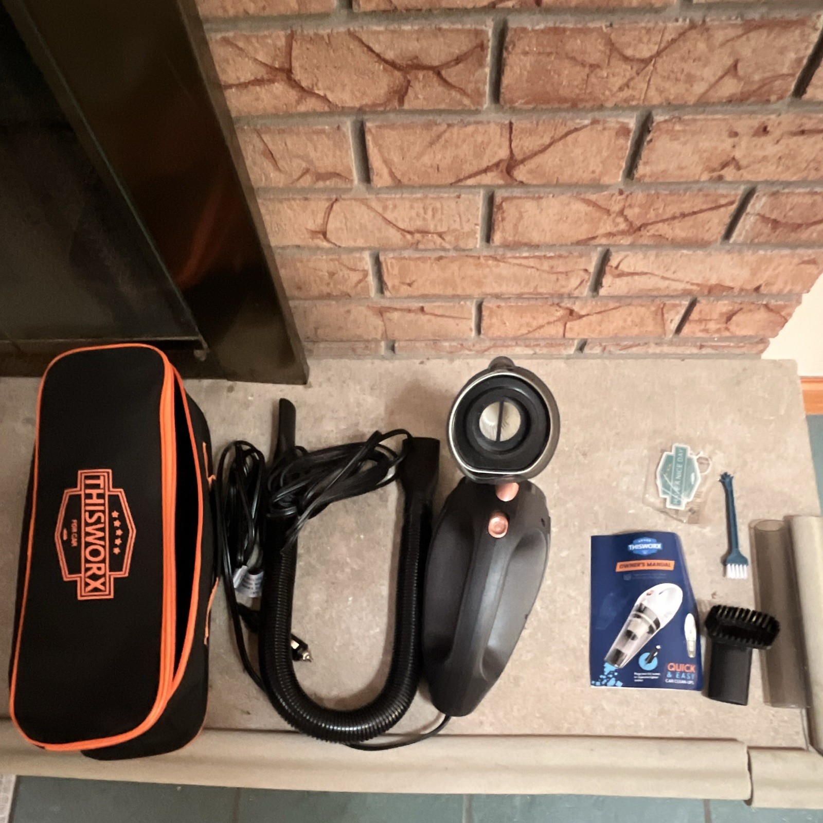 ThisWorx Car Vacuum Cleaner – Car Accessories – Small 12V High Power Handheld
