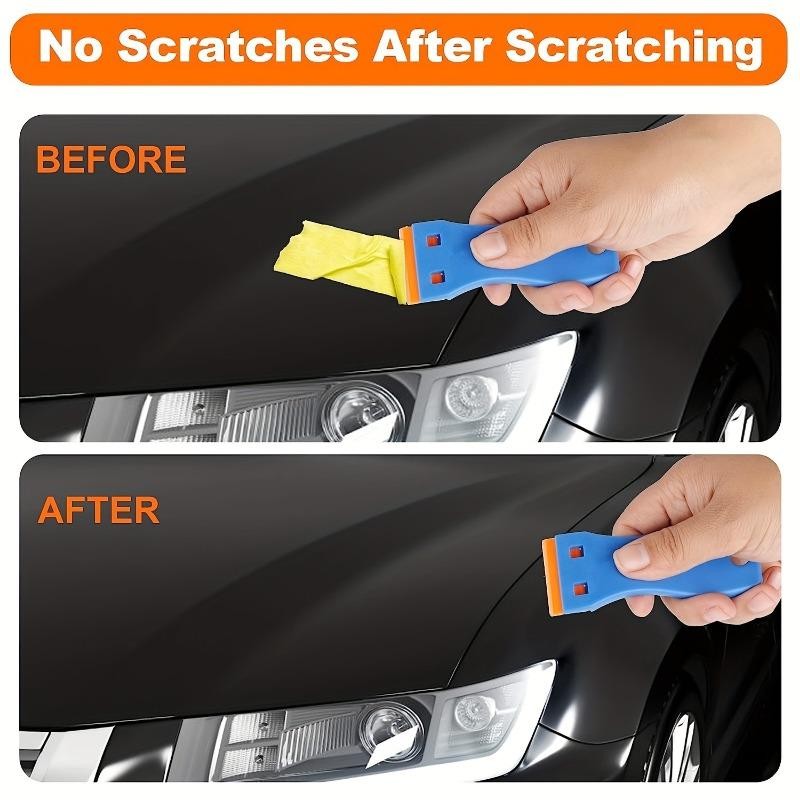 1set Car Sticker Remover Multipurpose Plastic Small Paint Automotive Film Applyi