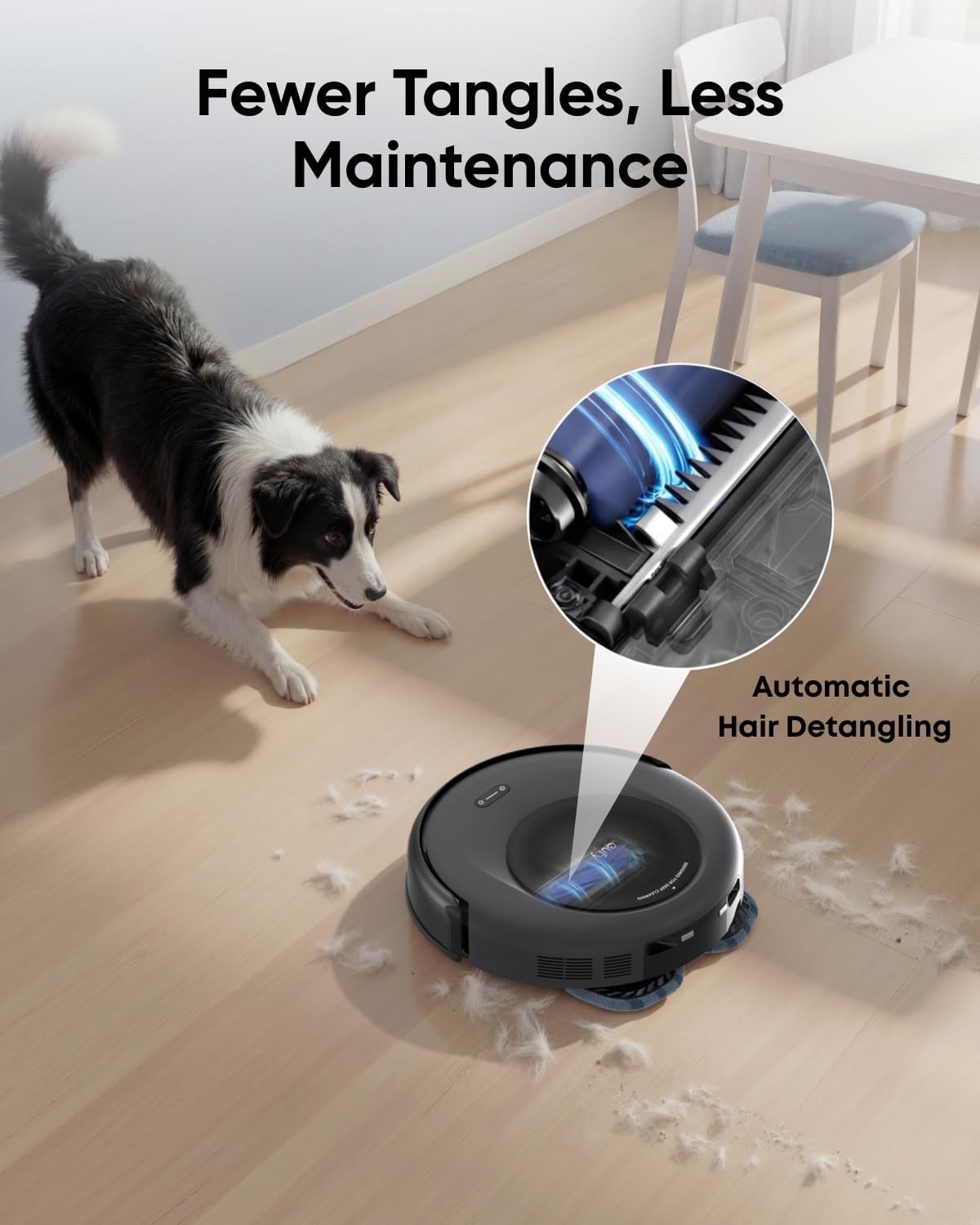 eufy Robot Vacuum Omni C20, Robot Vacuum and Mop ((Renewed Acceptable)