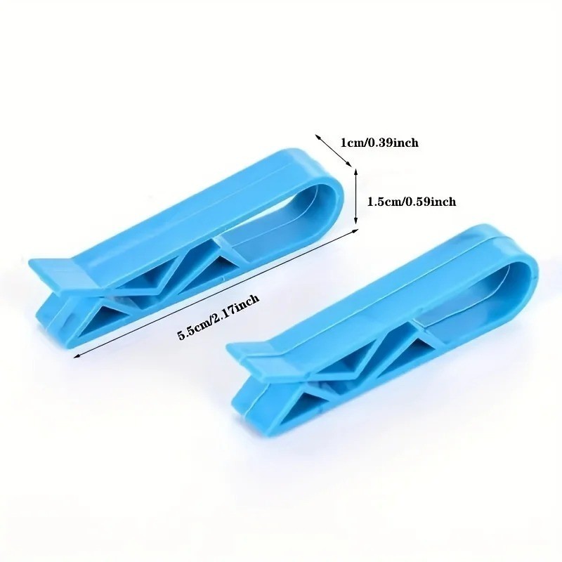 10PCS Trash Bag Clips Non Slip Garbage Bag Holder Kitchen Organizer Clips Set