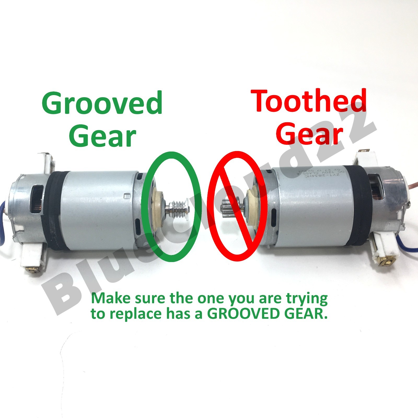 Shark NV800W NV800 NV800C NV801 NV803 UV810 120V BRUSHROLL MOTOR # D4275K-R 3720