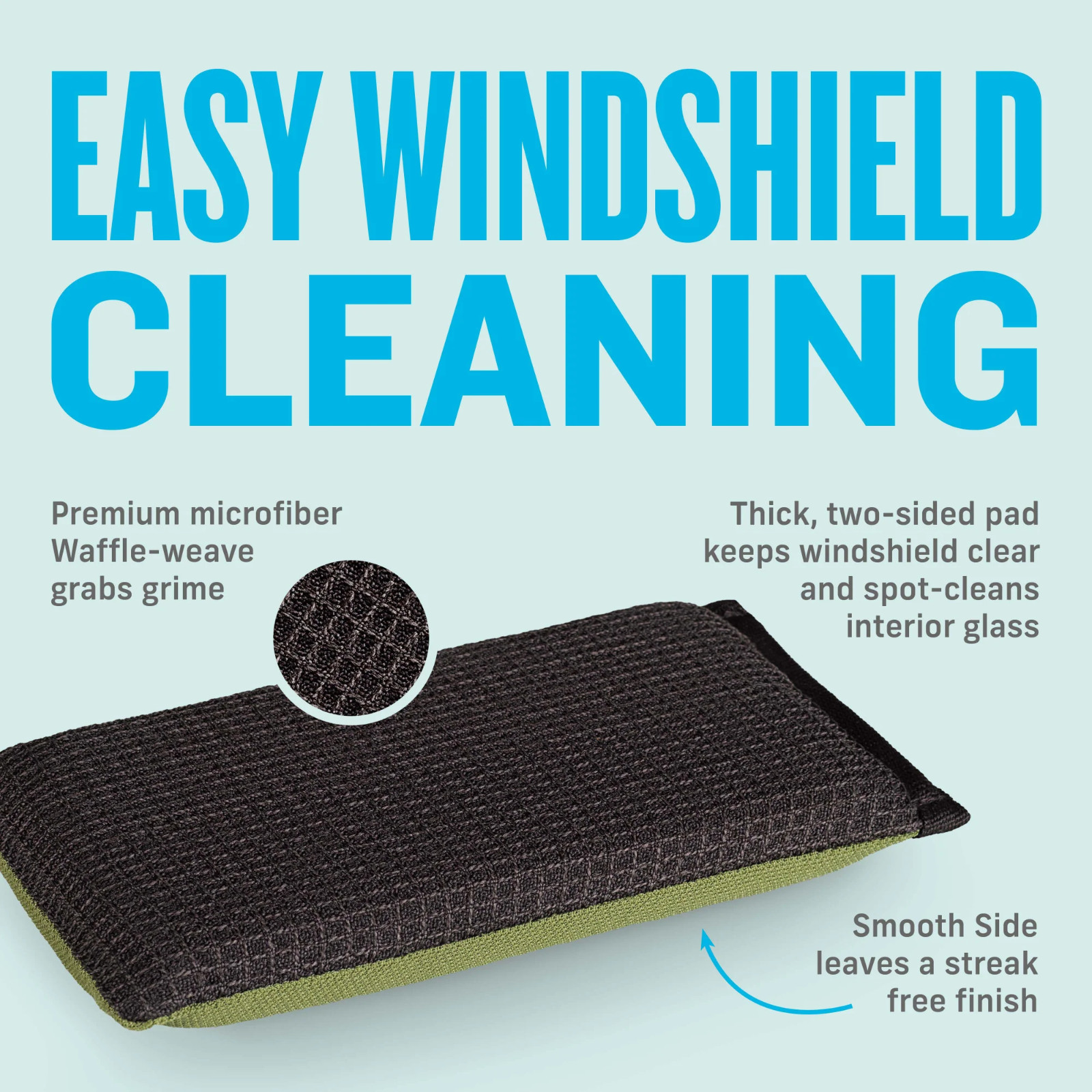 E-CLOTH Windshield Haze Eraser