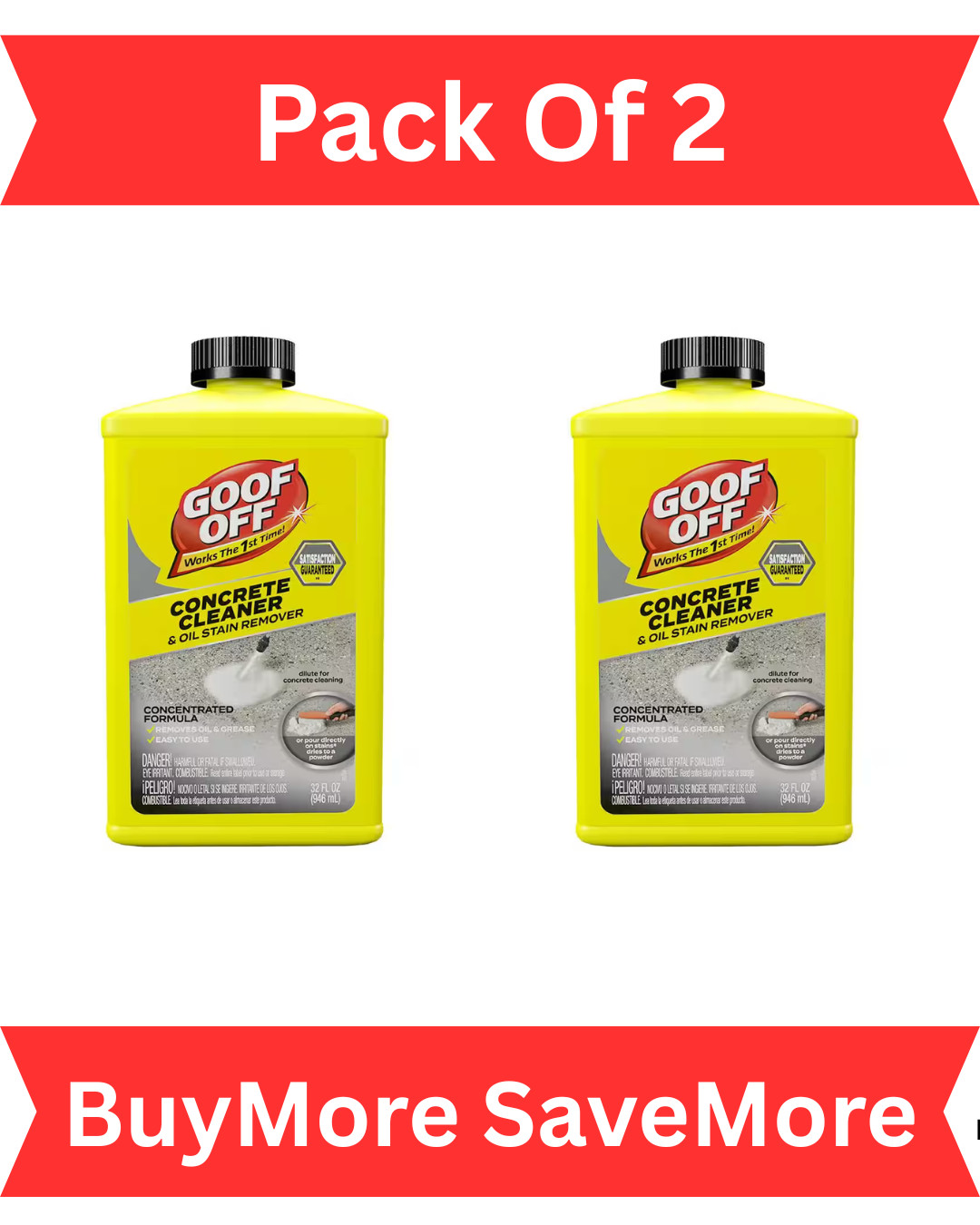 32 Oz. Concrete Cleaner and Oil Stain Remover