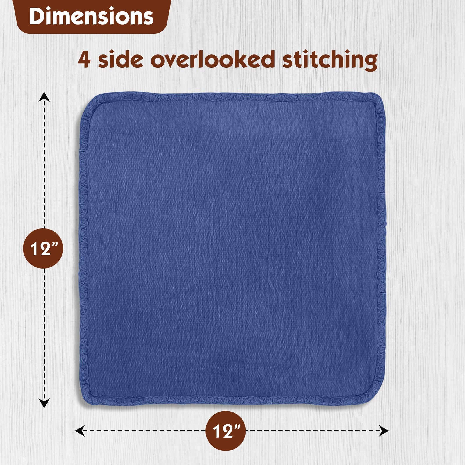 Bulk Auto Mechanic Shop Towels 25 Pack, 100% Cotton, 14″x14″ Rags