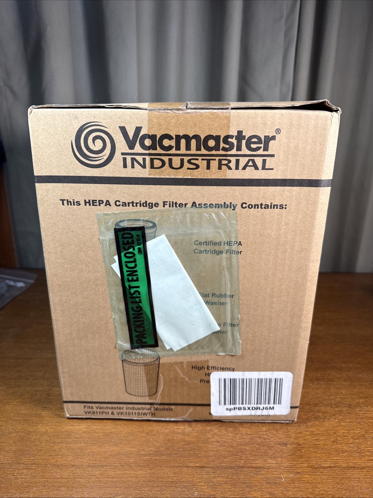 1 pcs VKHF001 Cartridge Filter Assembly for Vacmaster VK811PH & VK1011SIWTH