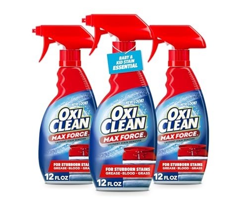 Gentle Floral Scent Laundry Stain Spray for Baby Clothes, 12 oz (3-Pack)